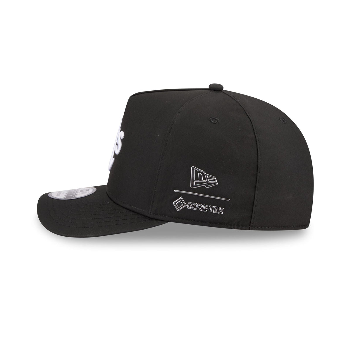 Athletics GORE-TEX Black 9FIFTY A-Frame Snapback Hat