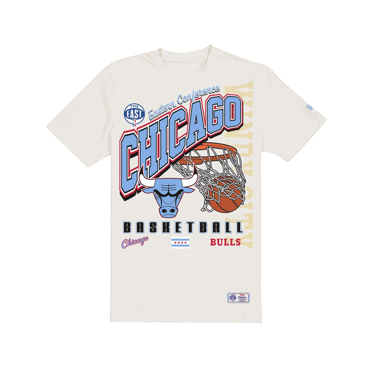 Chicago Bulls 2025 City Edition Stone T-Shirt