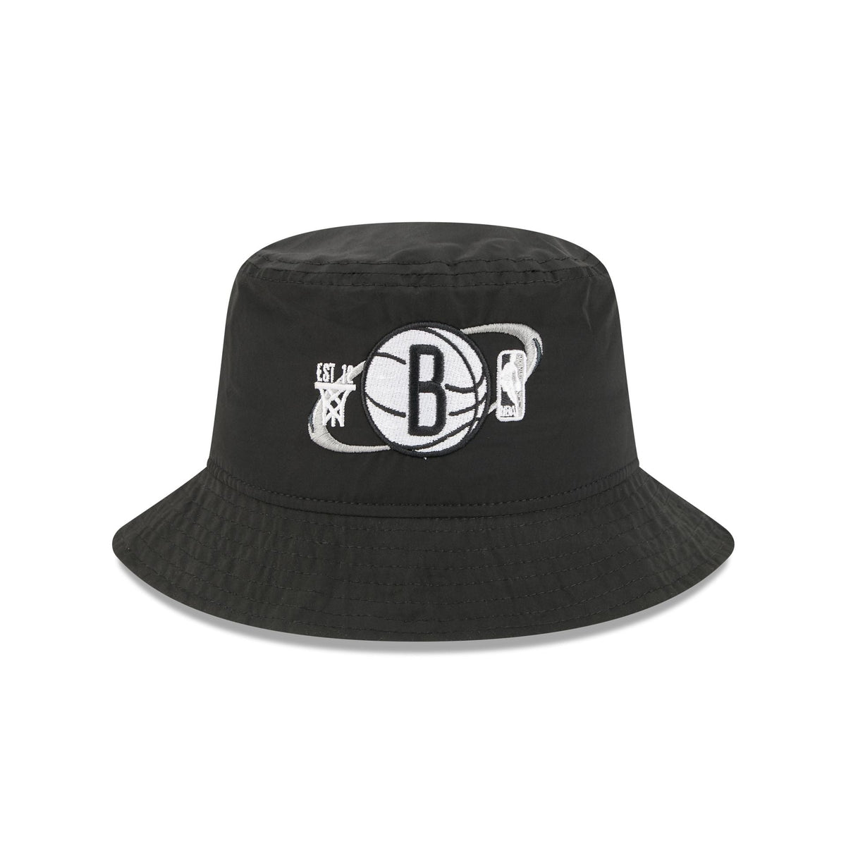 Brooklyn Nets Nylon Logo Bucket Hat