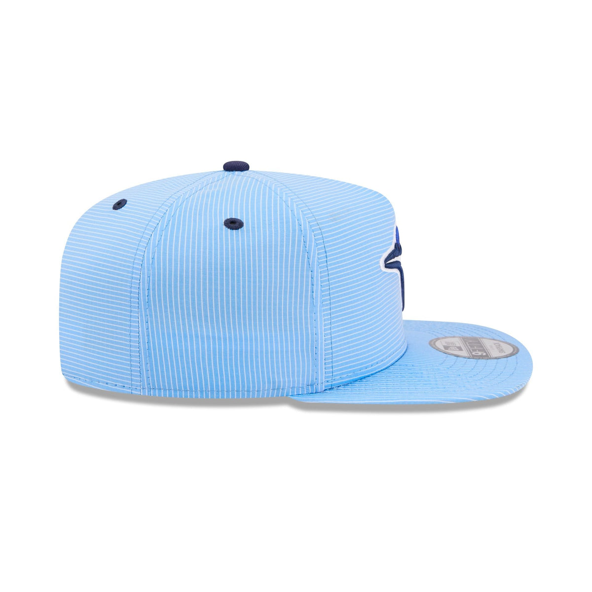 Toronto Blue Jays Pinstripe Ripstop 9FIFTY A-Frame Snapback Hat