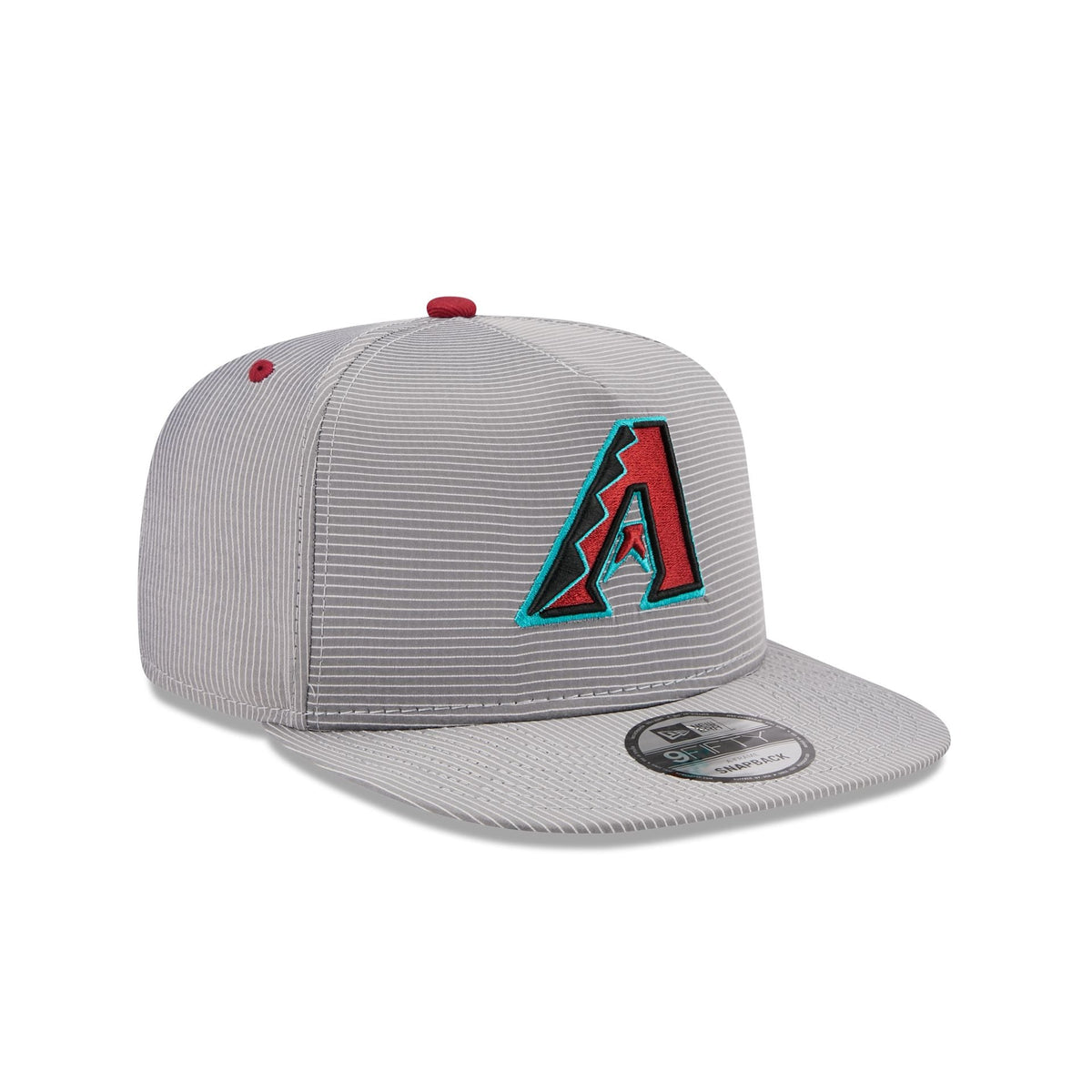 Arizona Diamondbacks Pinstripe Ripstop 9FIFTY A-Frame Snapback Hat