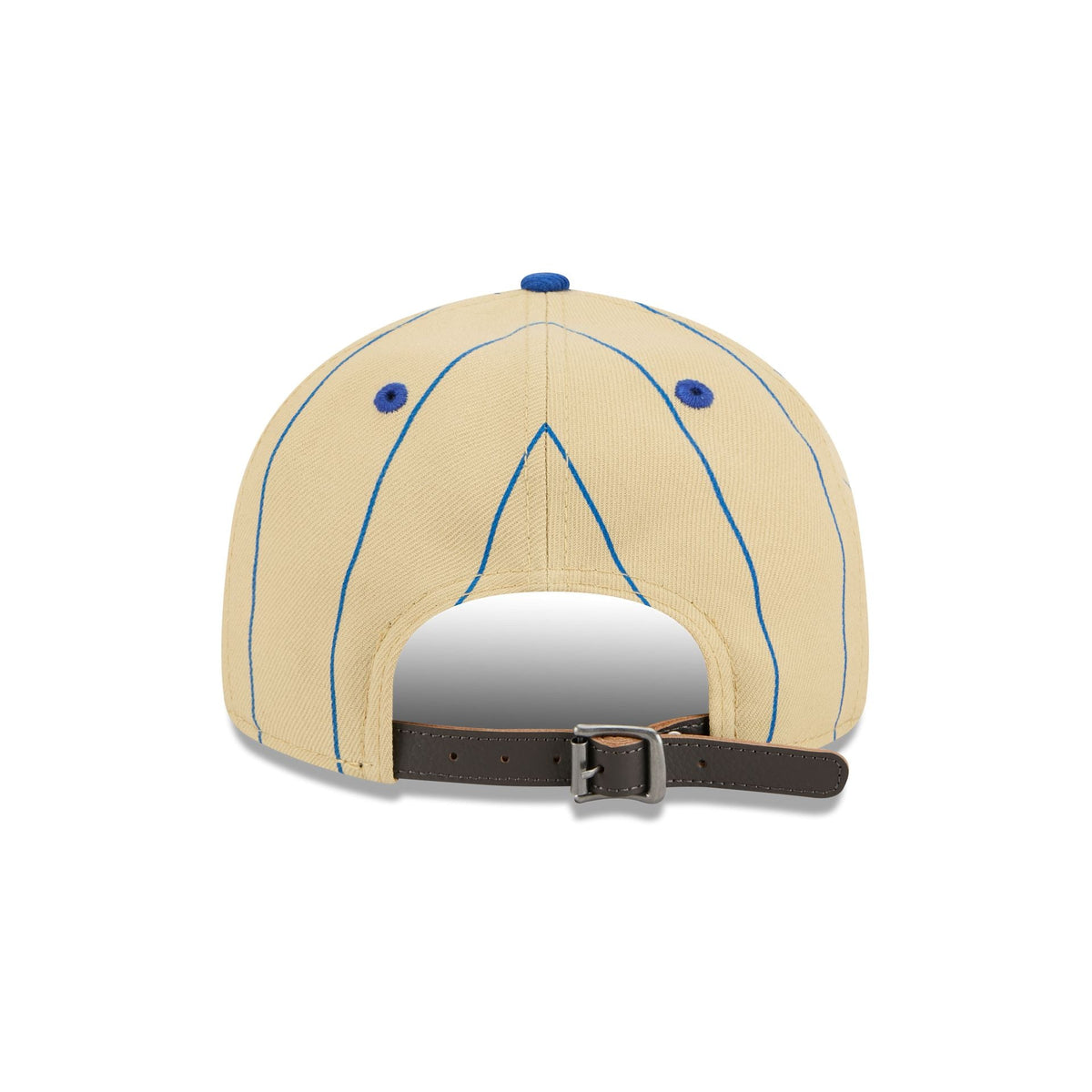 Golden State Warriors Pinstripe Script Retro Crown 9FIFTY Adjustable Hat