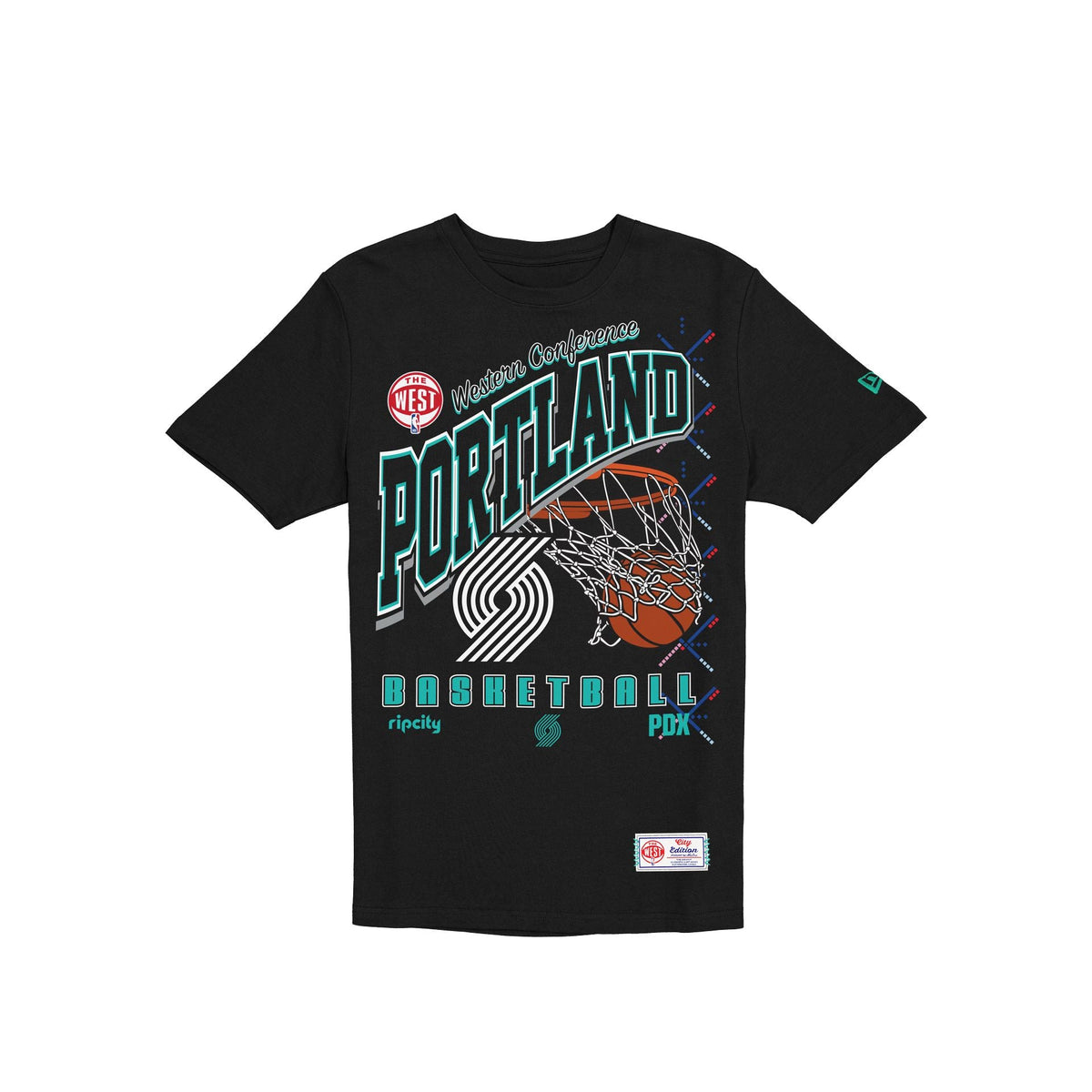 Portland Trail Blazers 2025 City Edition Black T-Shirt