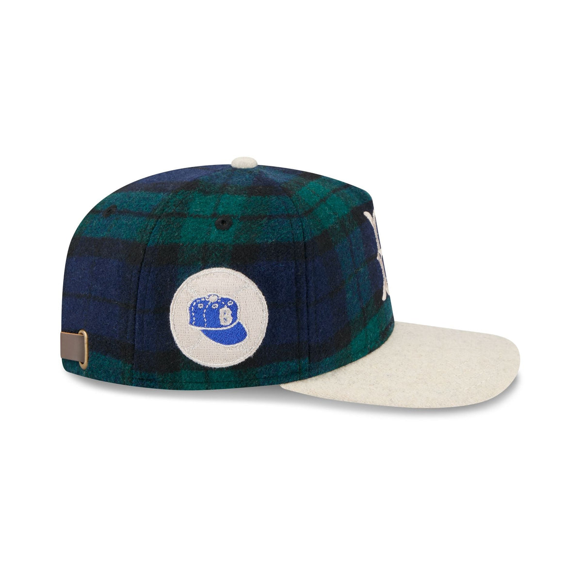 Brooklyn Dodgers Plaid Letterman 19TWENTY Adjustable Hat