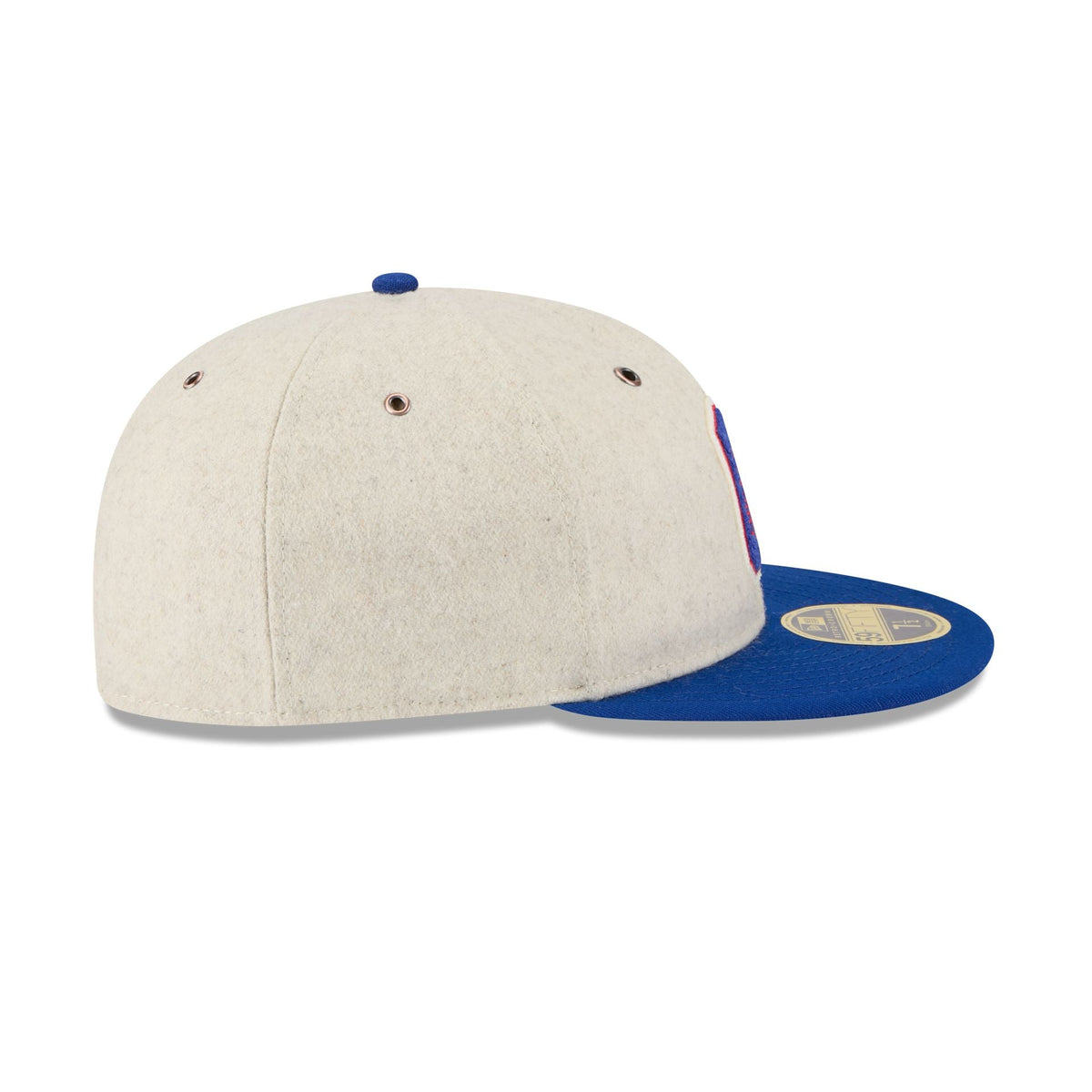 Chicago Cubs Wool Letterman Retro Crown 59FIFTY Fitted Hat