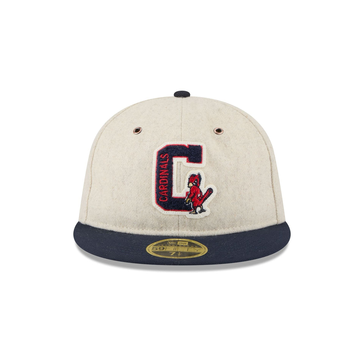 St. Louis Cardinals Wool Letterman Retro Crown 59FIFTY Fitted Hat