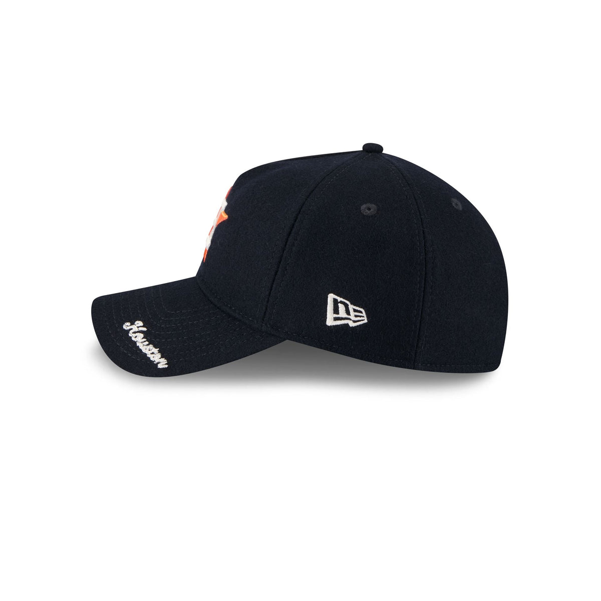 Houston Astros Wool Letterman 9TWENTY A-Frame Adjustable Hat Adjustable Hat