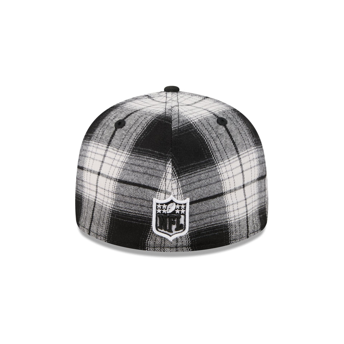 Kansas City Chiefs Grunge Plaid Retro Crown 59FIFTY Fitted Hat