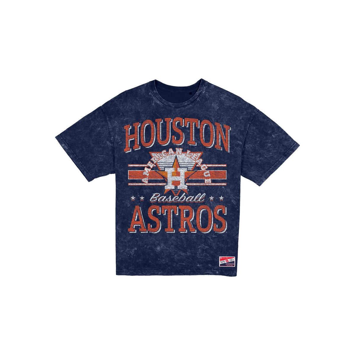 Houston Astros Throwback Vintage Wash Women's T-Shirt