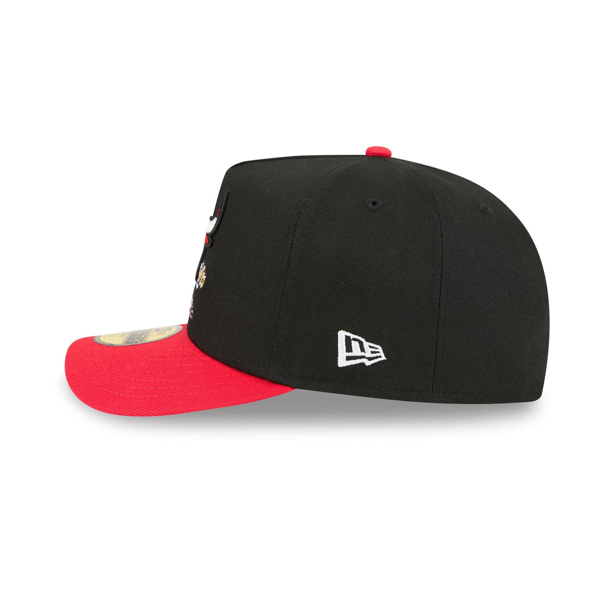 Chicago Bulls Cartoon 59FIFTY A-Frame Fitted Hat