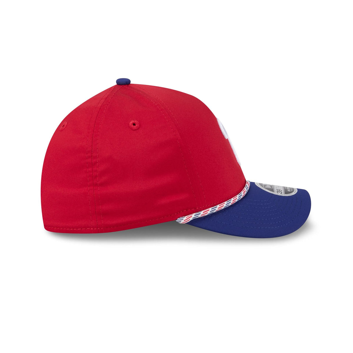 Philadelphia Phillies Rope 39THIRTY M-Crown A-Frame Stretch Fit Hat
