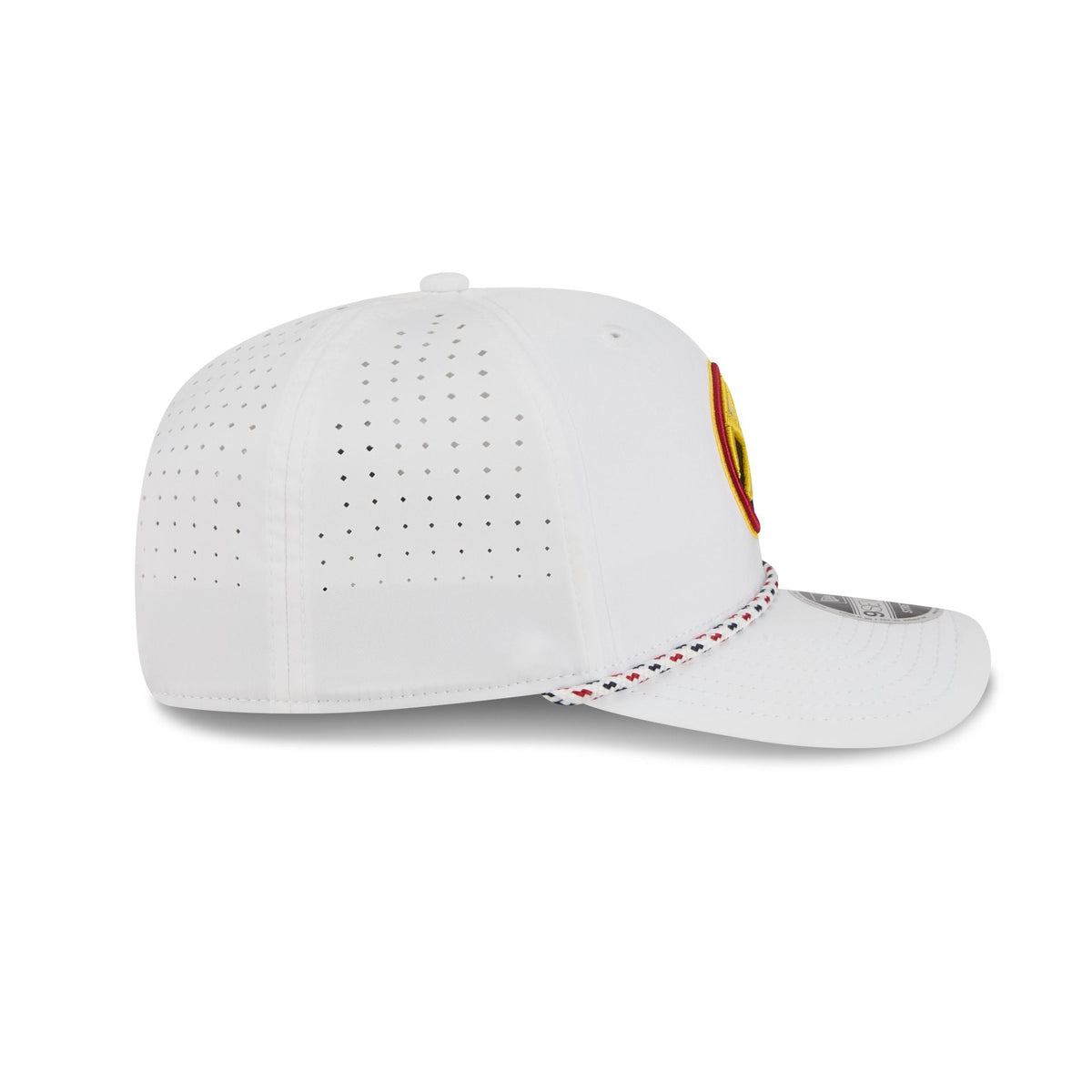 Denver Nuggets Optic White Performance Rope 9SEVENTY Stretch-Snap Hat