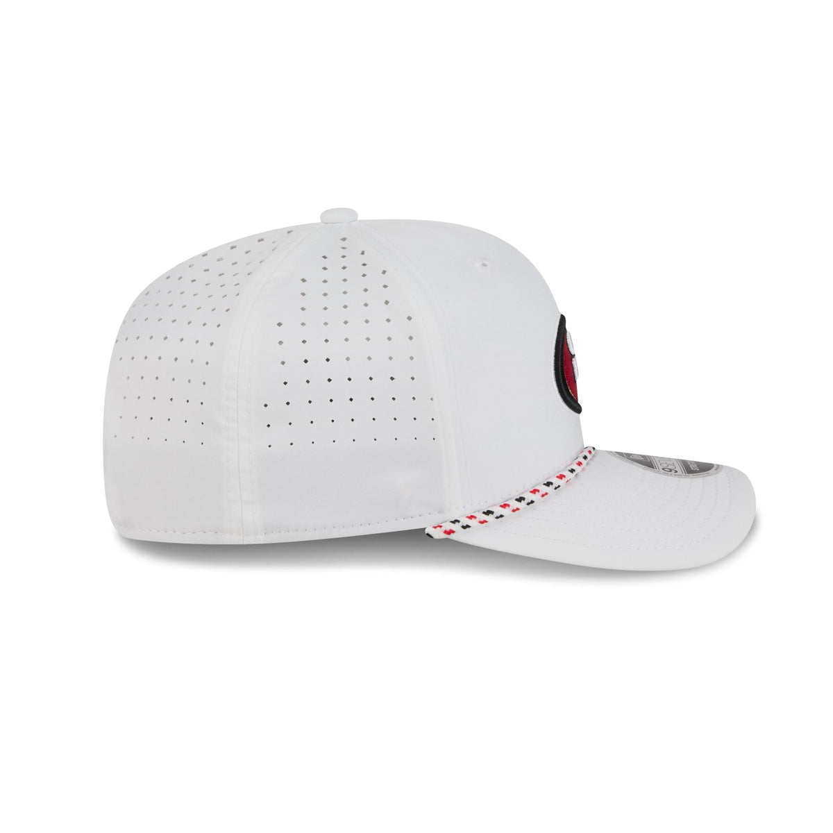 San Francisco 49ers Optic White Performance Rope 9SEVENTY Stretch-Snap Hat
