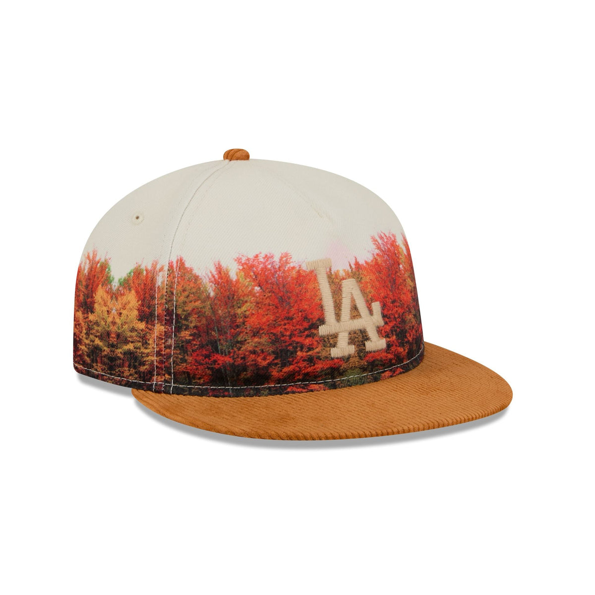 Los Angeles Dodgers Fall Forest Retro Crown 9FIFTY Adjustable Hat