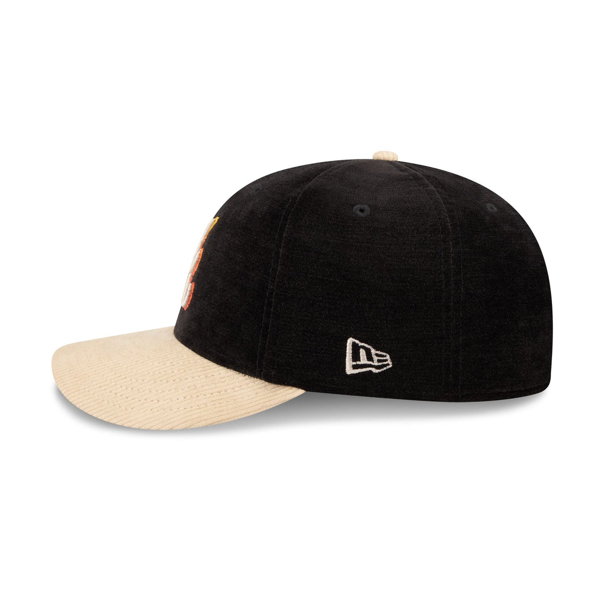 Atlanta Braves Fall Velvet Low Profile 59FIFTY Fitted Hat