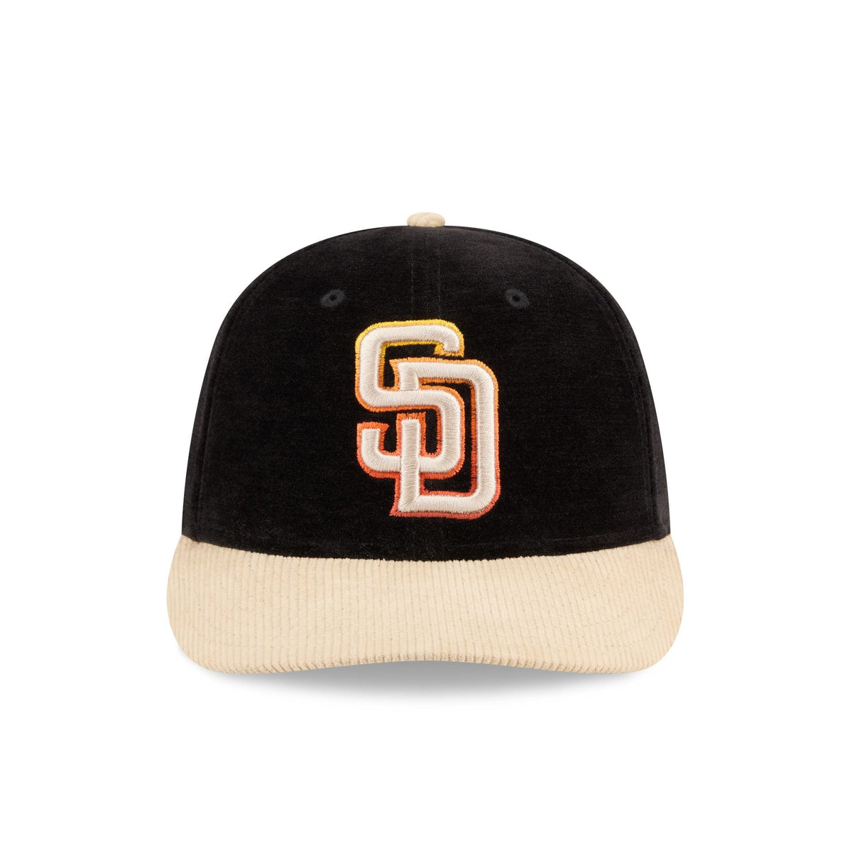 San Diego Padres Fall Velvet Low Profile 59FIFTY Fitted Hat
