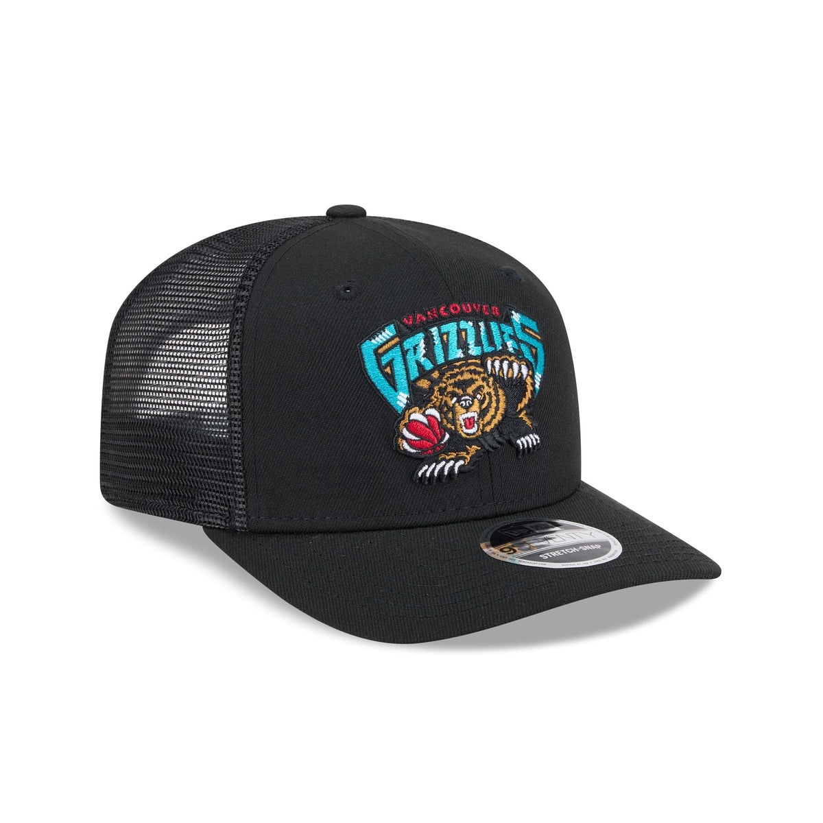 Vancouver Grizzlies 1995-2001 Hardwood Classics 9SEVENTY Trucker Hat