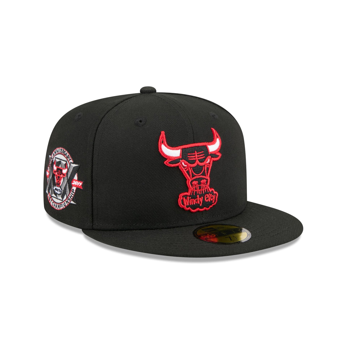 Chicago Bulls 1960-1970 Hardwood Classics Sidepatch 59FIFTY Fitted Hat