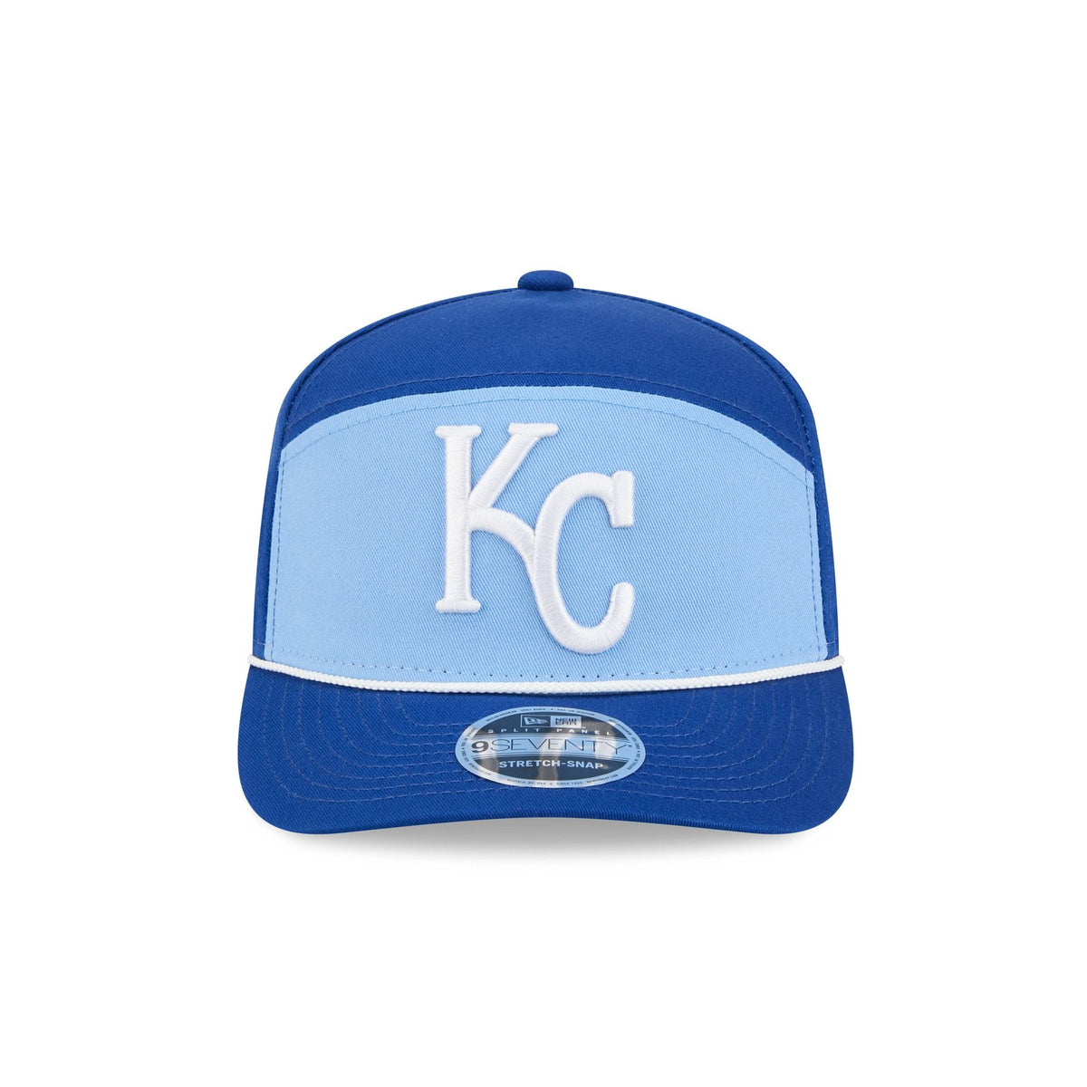 Kansas City Royals Split Panel 9SEVENTY Stretch-Snap Hat