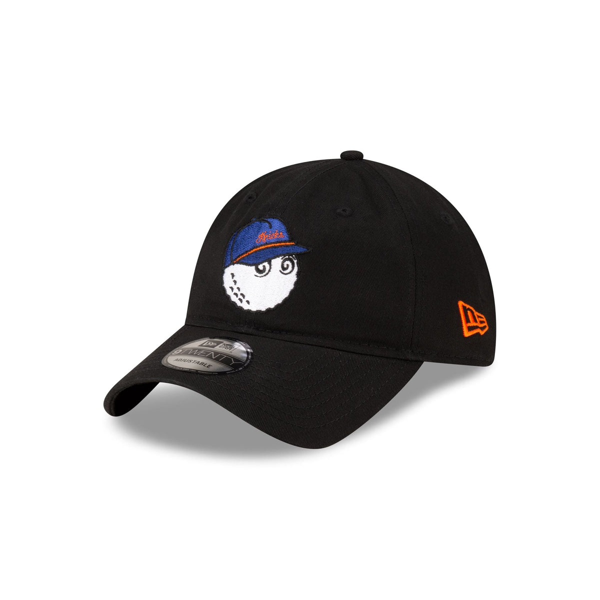 Malbon x New York Knicks Black 9TWENTY Adjustable Hat