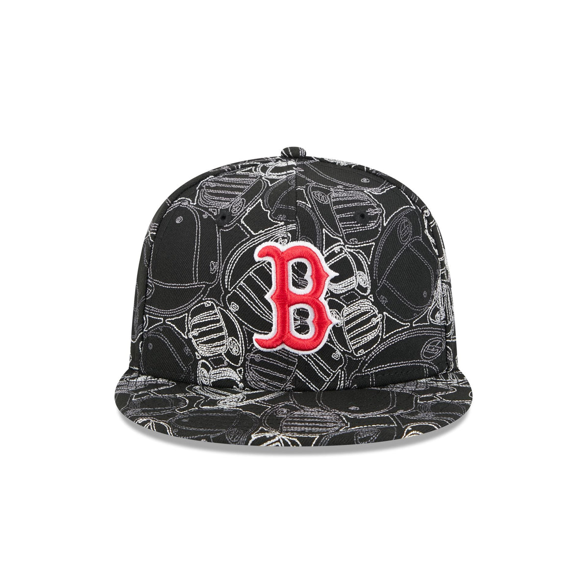 Boston Red Sox Cap Scramble 59FIFTY Fitted Hat