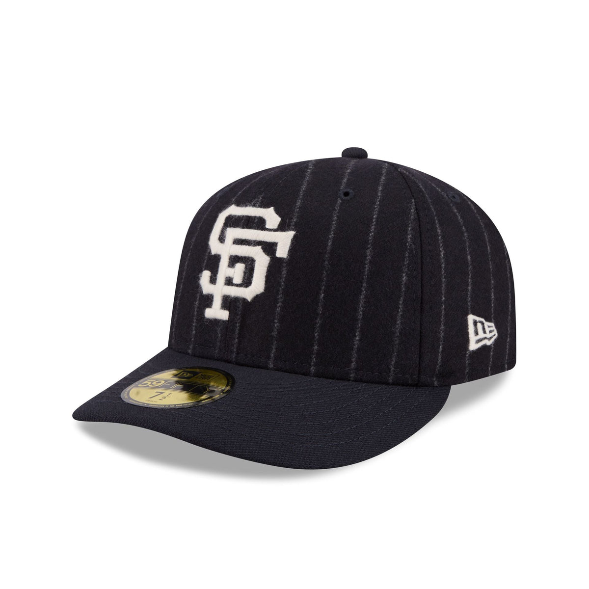 San Francisco Giants Pinstripe Merino & Cashmere Moon 59FIFTY Fitted Hat