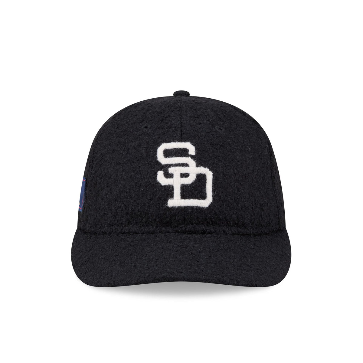 San Diego Padres Navy Merino & Cashmere Moon Retro Crown 9FIFTY Adjustable Hat