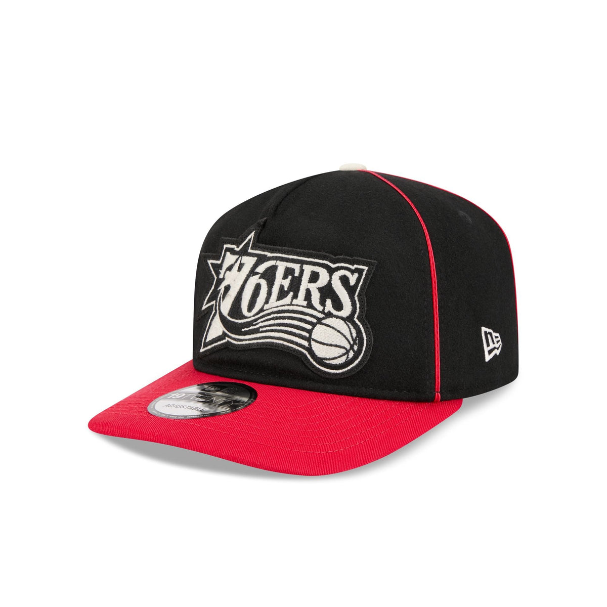 Philadelphia 76ers Felt Logo 19TWENTY Adjustable Hat