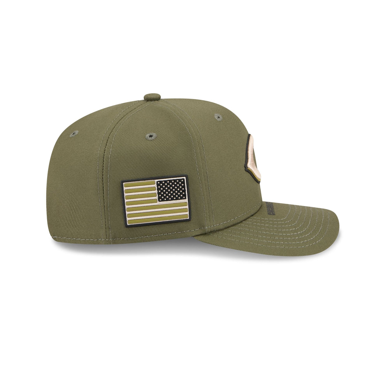 Cincinnati Reds Armed Forces Day 2026 9SEVENTY Stretch-Snap Hat