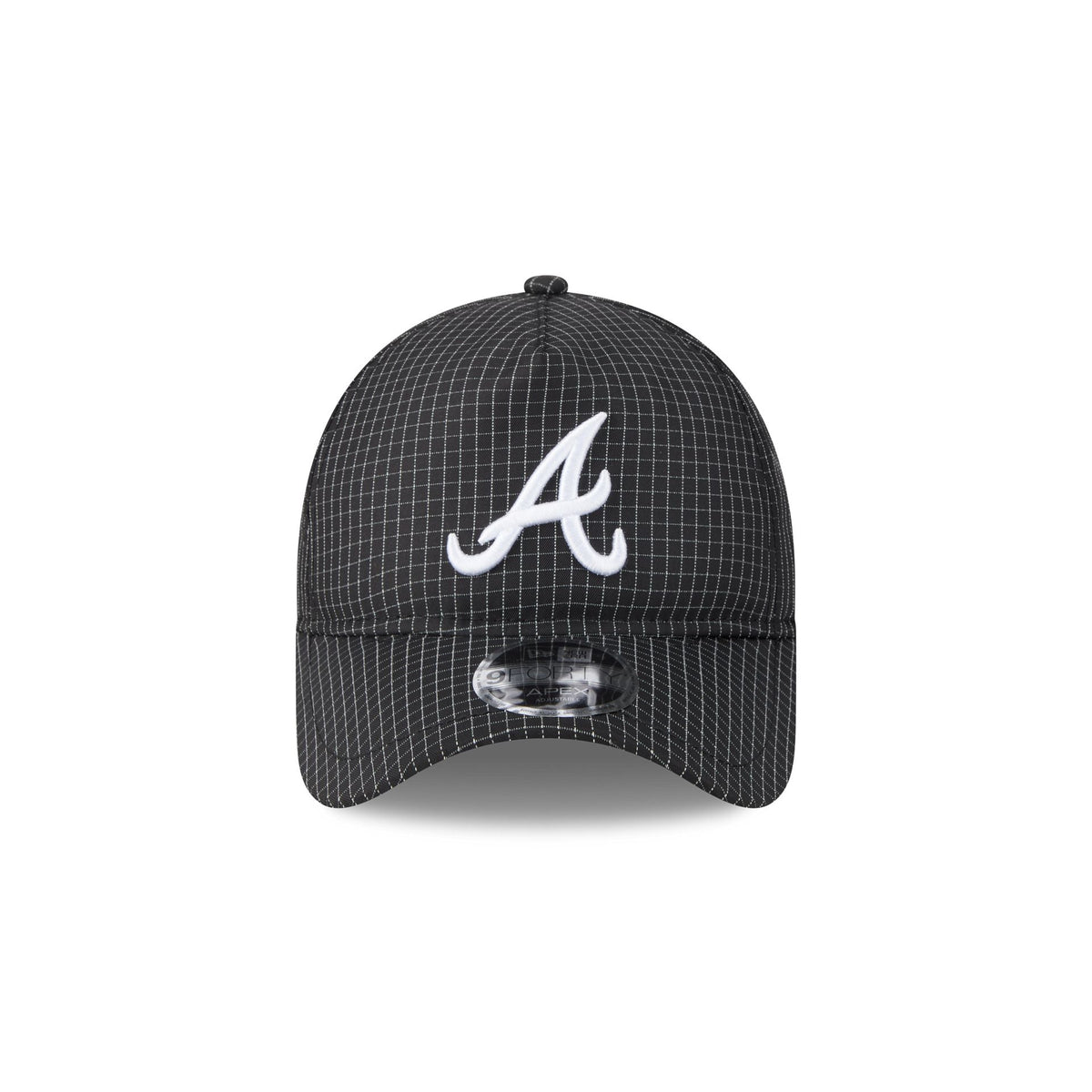 Atlanta Braves Grid 9FORTY APEX Snapback Hat