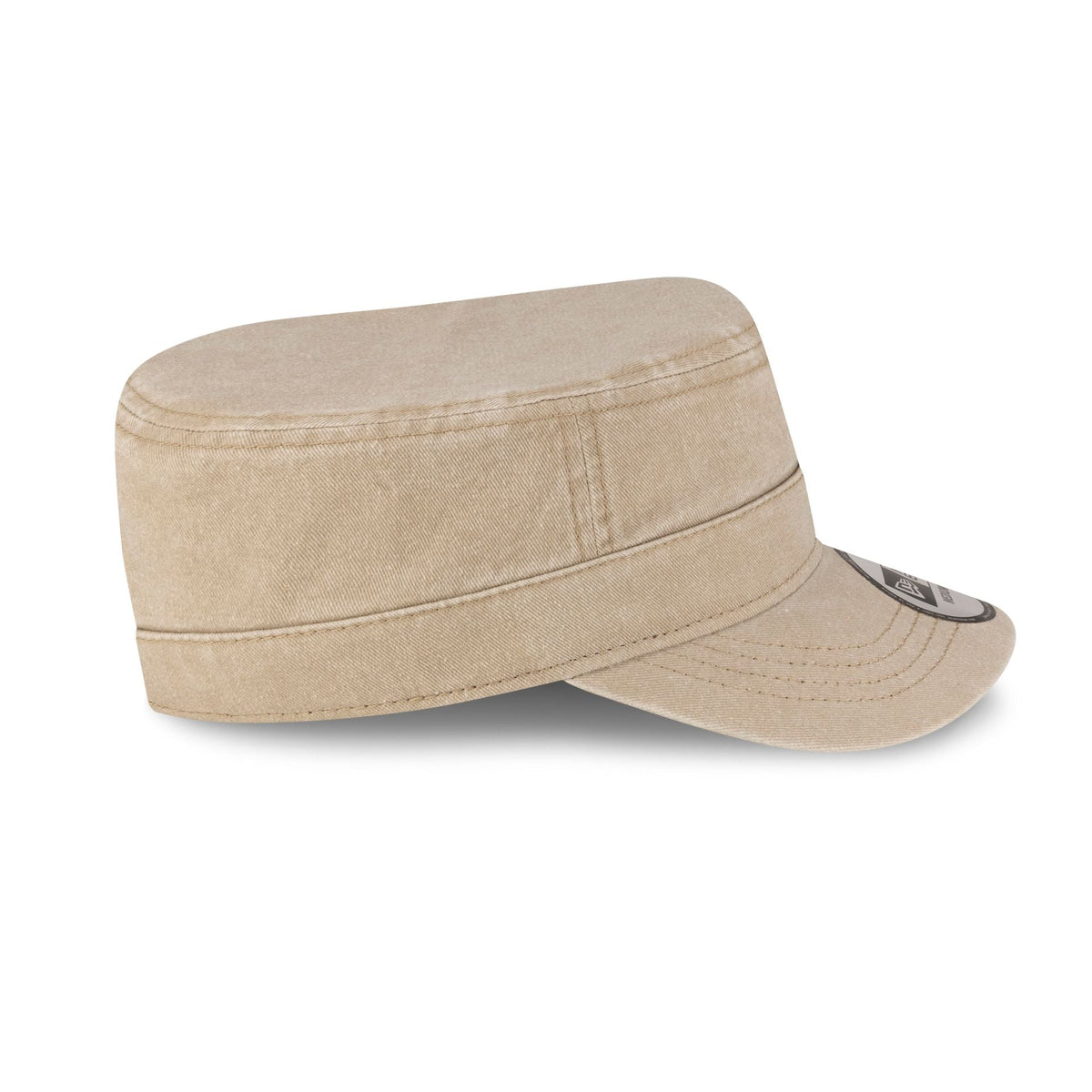 Atlanta Braves Pigment Dye Khaki Military Cap
