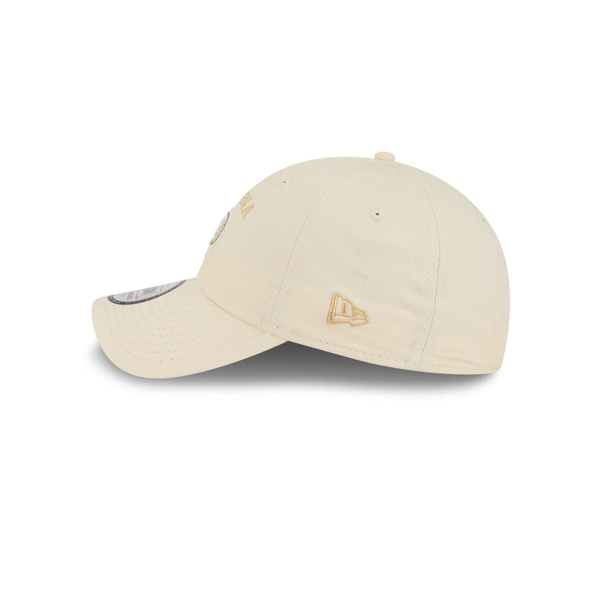 Indiana Pacers Team Logo Cream Casual Classic Adjustable Hat