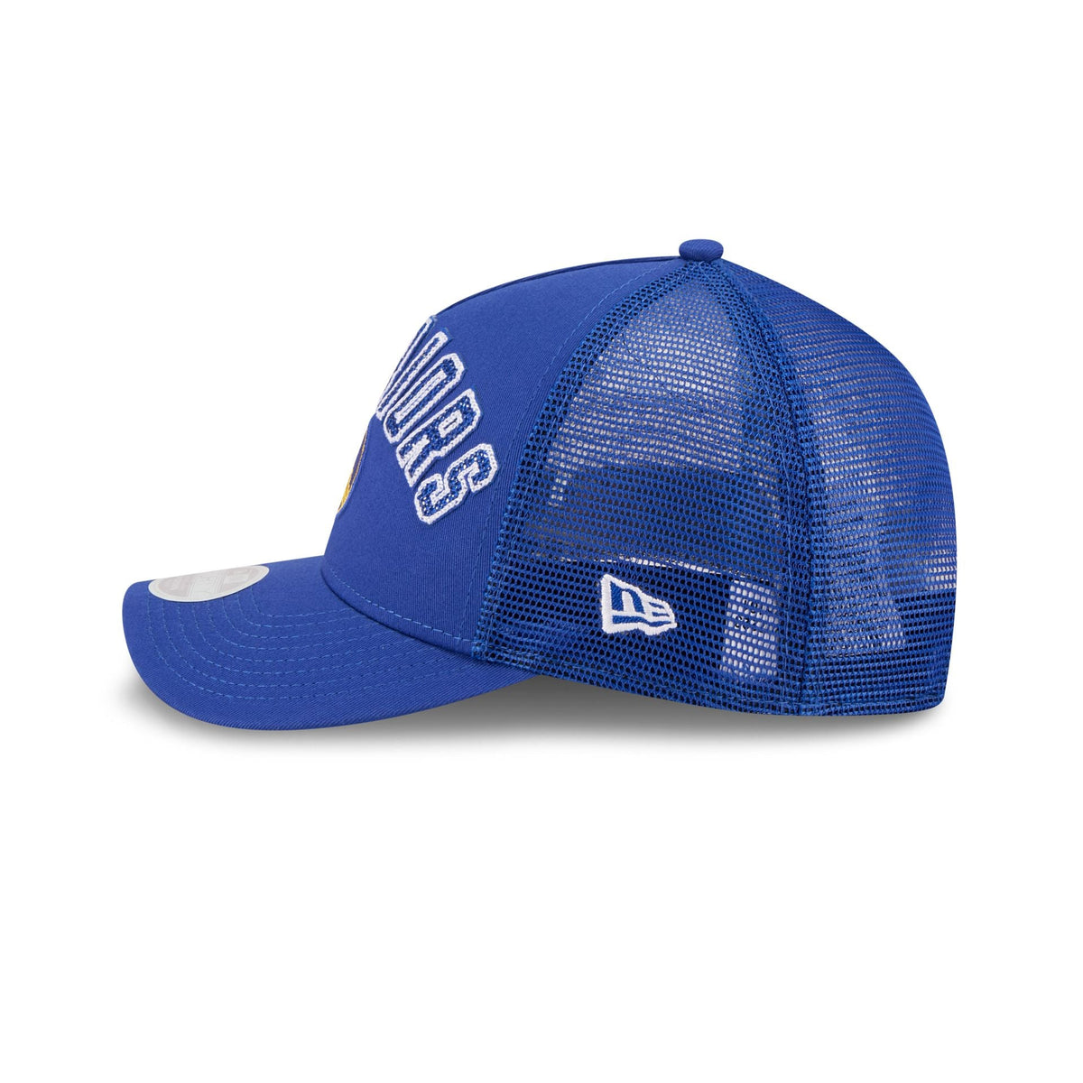 Golden State Warriors Sequin Wordmark Women's 9FORTY M-Crown A-Frame Trucker Hat