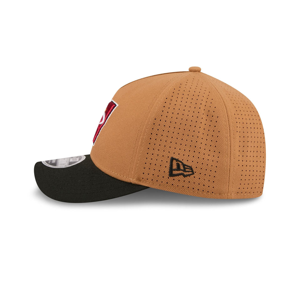 Miami Heat Deceptor Bronze 9FORTY M-Crown A-Frame Snapback Hat