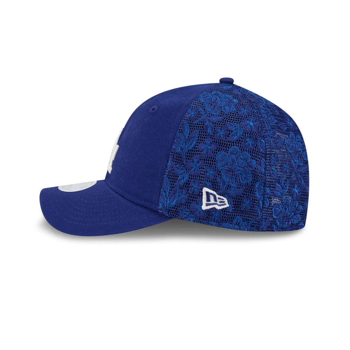 Los Angeles Dodgers Floral Mesh Women's 9FORTY M-Crown Trucker Hat