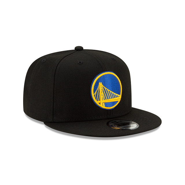 Golden State Warriors Basic Black 9FIFTY Snapback Hat