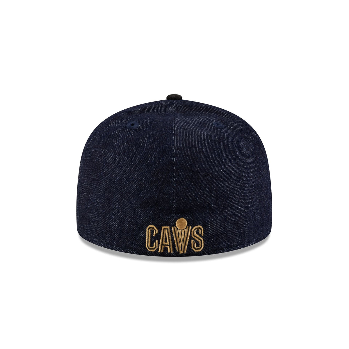 Cleveland Cavaliers Navy Denim 59FIFTY A-Frame Fitted Hat