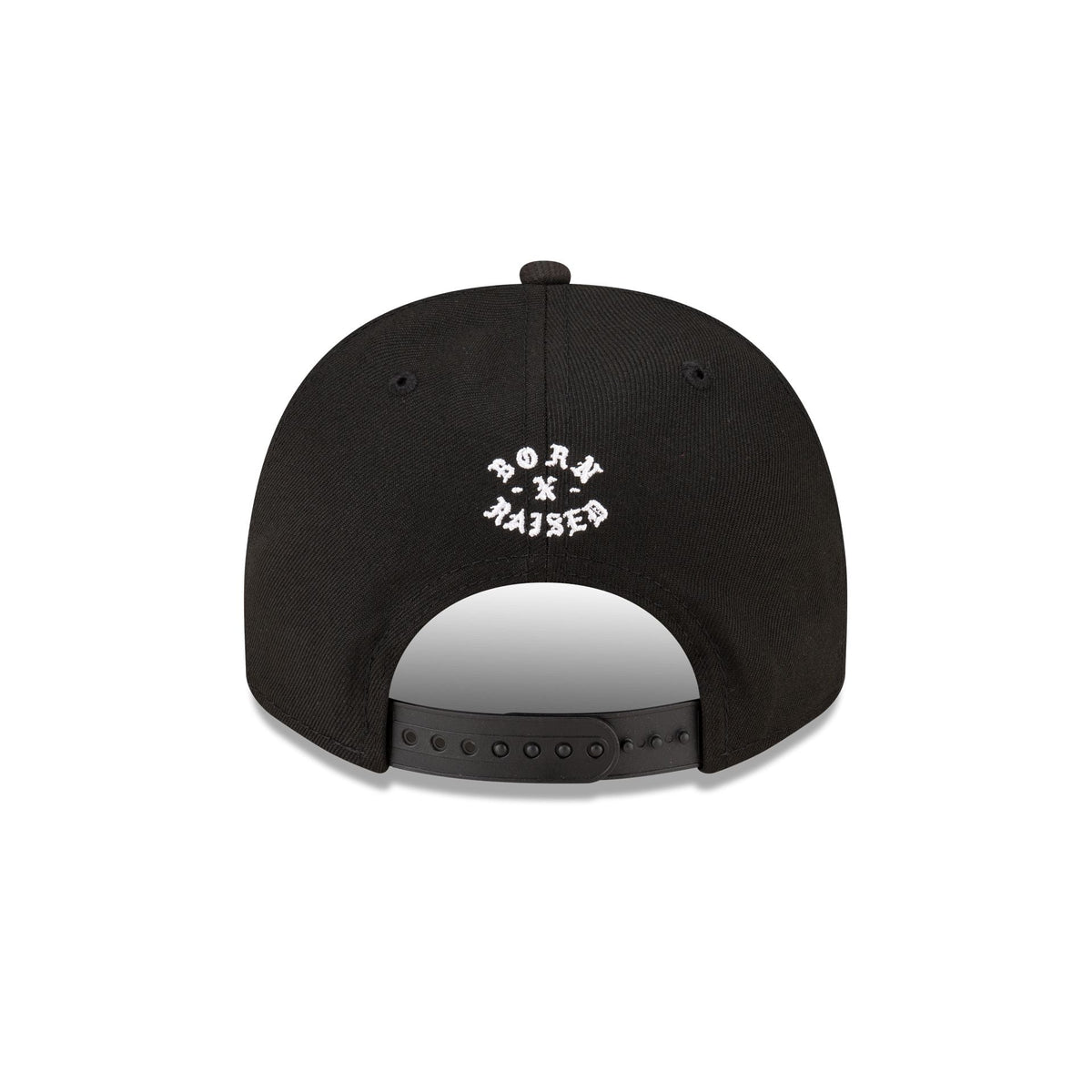 Born x Raised x Philadelphia Eagles Script Black 9FIFTY A-Frame Snapback Hat