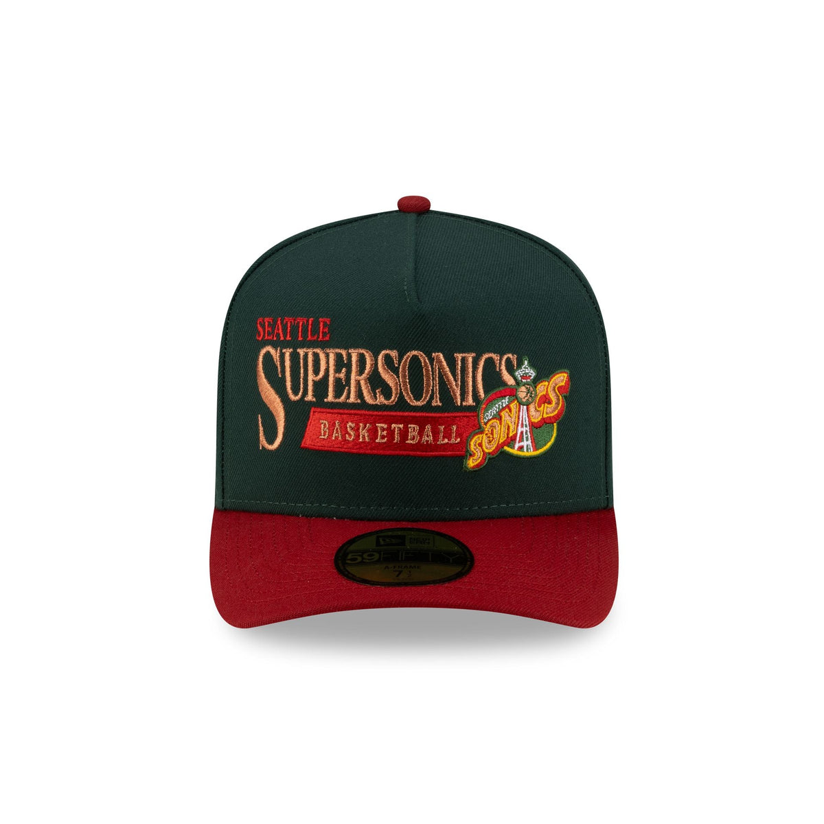 Seattle SuperSonics 1995-2001 Hardwood Classics Liner 59FIFTY A-Frame Fitted Hat