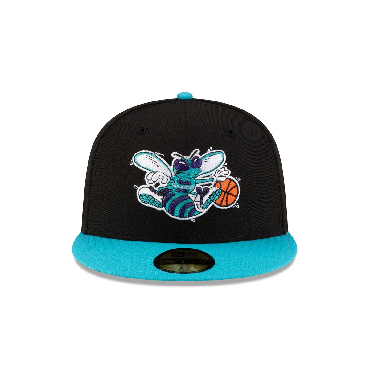 Charlotte Hornets 1988-2002 Hardwood Classics Black 59FIFTY Fitted Hat