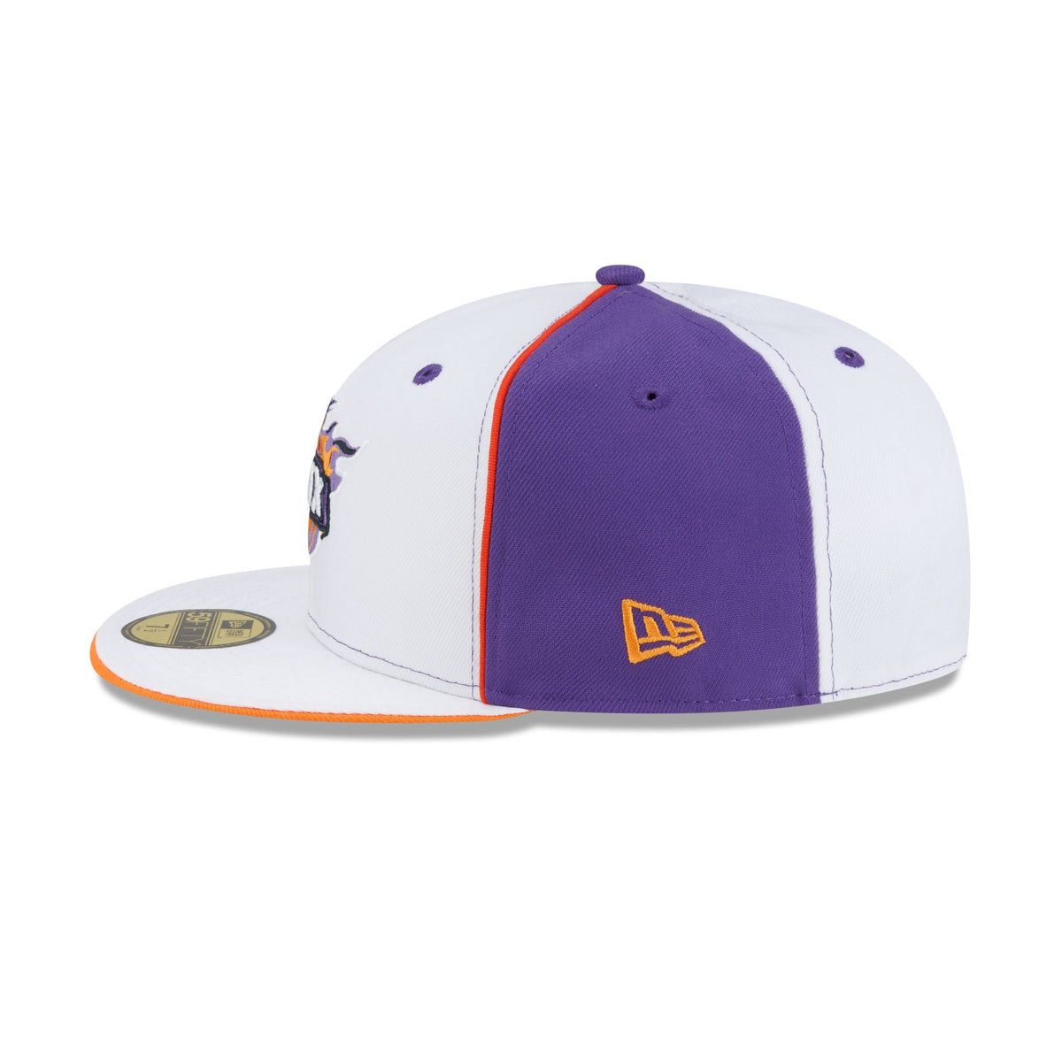Phoenix Suns Hardwood Classics 2000s Optic White Flip 59FIFTY Fitted Hat
