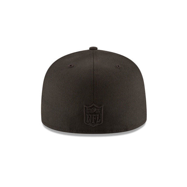Buffalo Bills Basic Black On Black 59FIFTY Fitted Hat