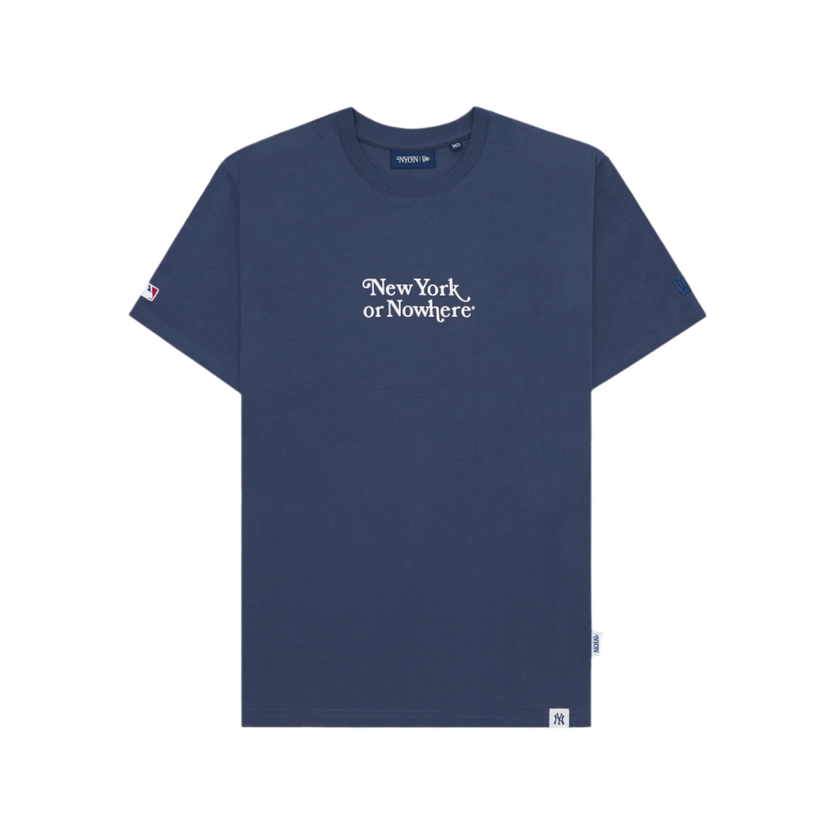 New York or Nowhere x New York Yankees Navy Motto Short-Sleeve T-Shirt
