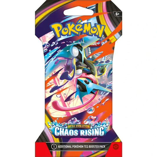 🔥2026 Christmas Gift🎄: Mega Evolution - Chaos Rising Sleeved Booster Pack