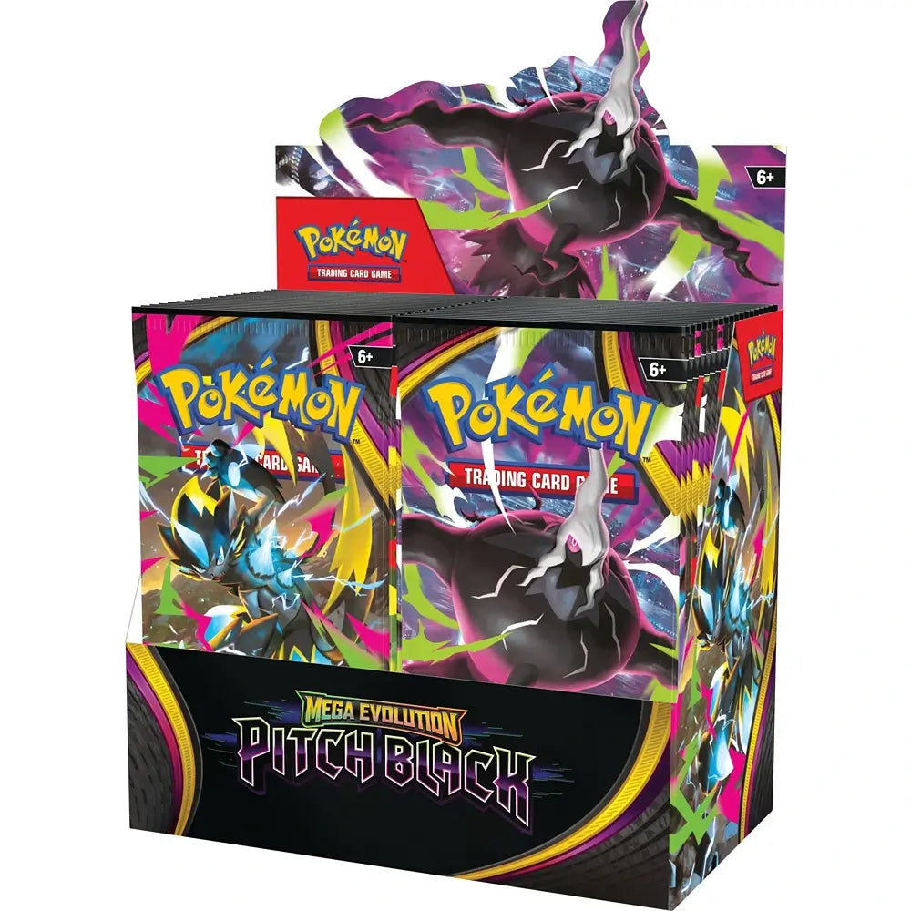 🔥2026 Christmas Gift🎄: Mega Evolution - Pitch Black Booster Box (36 Booster Packs)