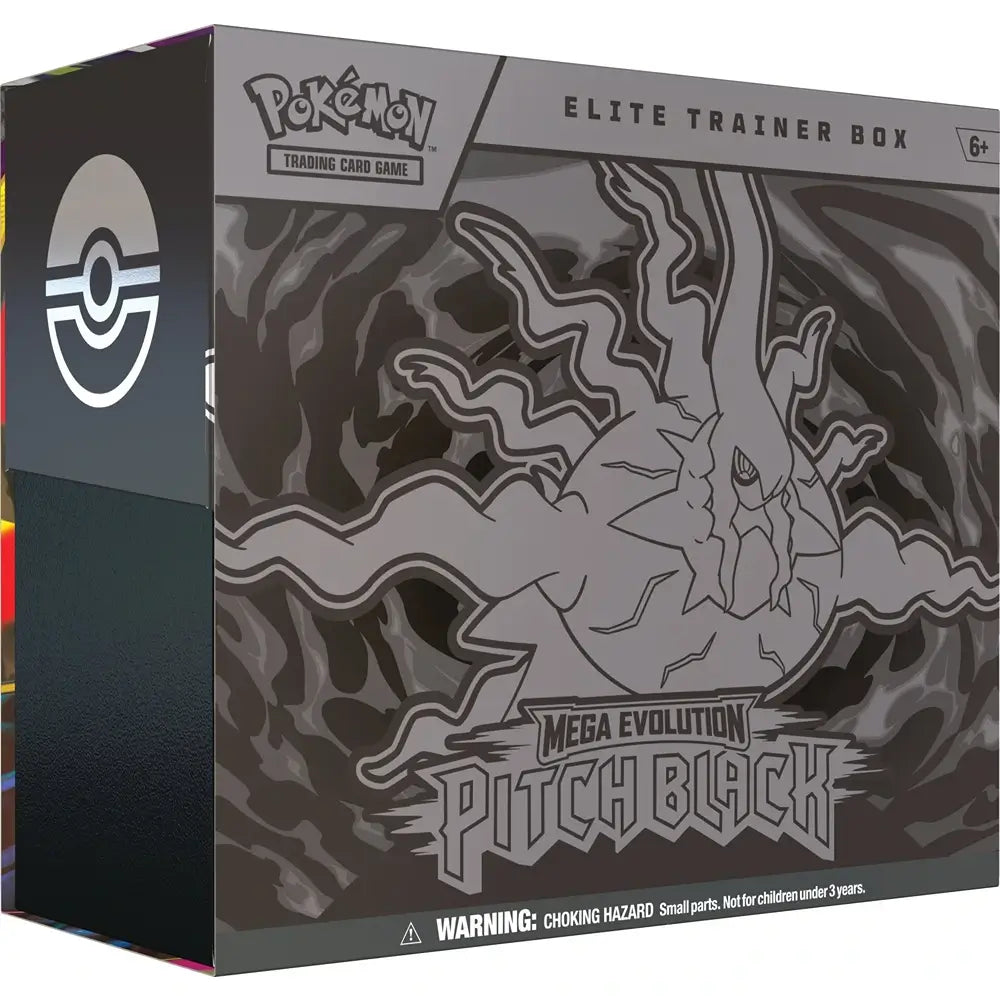 🔥2026 Christmas Gift🎄: Mega Evolution - Pitch Black Elite Trainer Box (ETB)