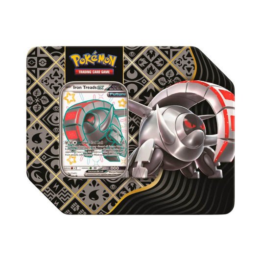 🔥2026 Christmas Gift🎄: Scarlet & Violet - Paldean Fates Tin (Iron Treads ex)