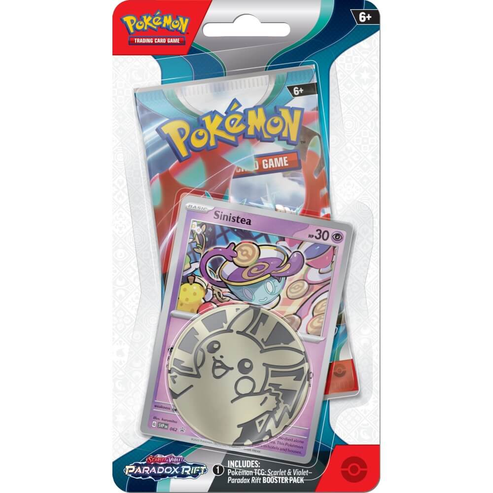 🔥2026 Christmas Gift🎄: Scarlet & Violet - Paradox Rift Checklane Blister Pack (Sinistea)
