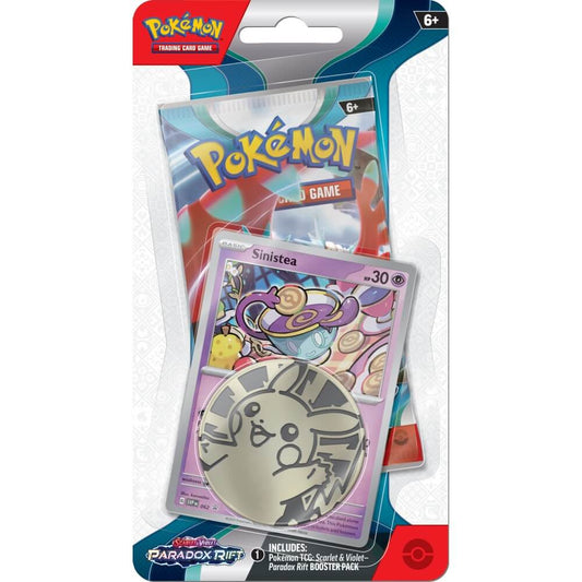 🔥2026 Christmas Gift🎄: Scarlet & Violet - Paradox Rift Checklane Blister Pack (Sinistea)