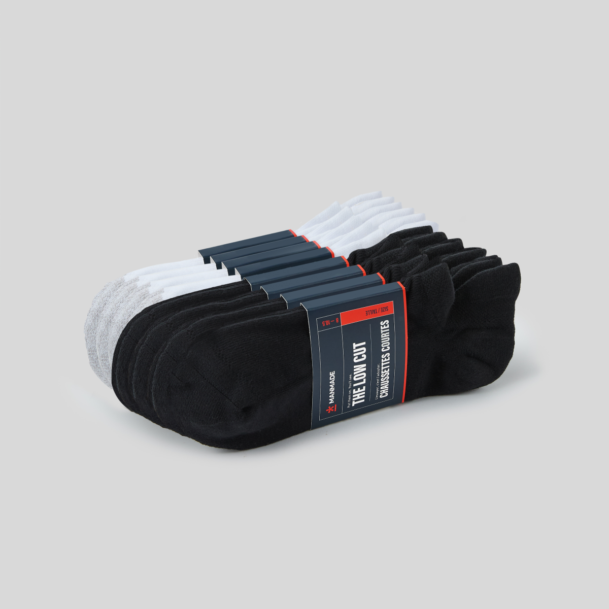 8-Pack Low Cut Socks
